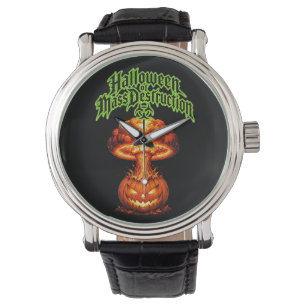 Halloween of Mass Destruction Nuclear Jack-o'-Lant Watch