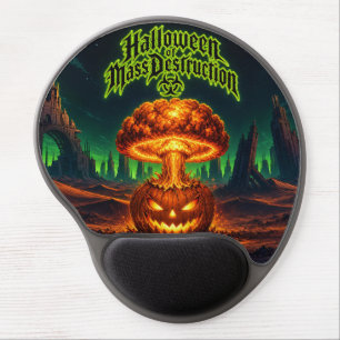 Halloween of Mass Destruction Radioactive Pumpkin Gel Mouse Pad
