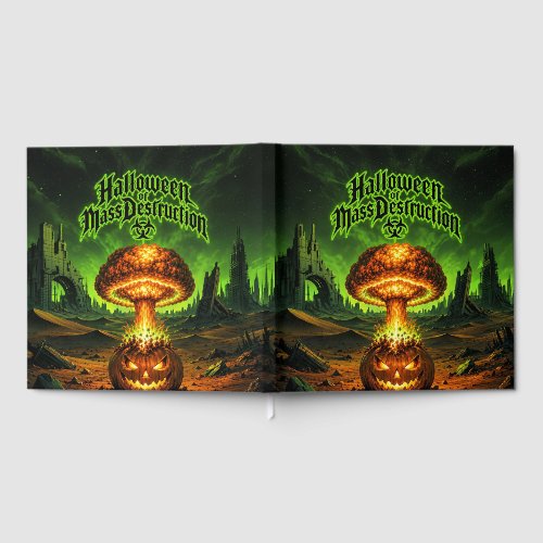 Halloween of Mass Destruction Radioactive Pumpkin Guest Book