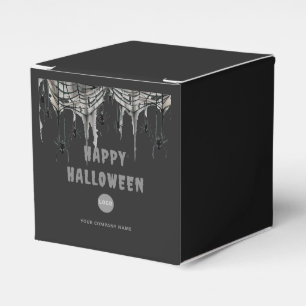Halloween Office Party Business Corporate Web Logo Favor Boxes