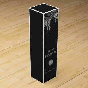 Halloween Office Party Business Corporate Web Logo Wine Box