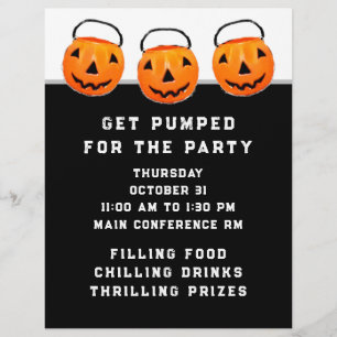 Halloween Office Party Flyer