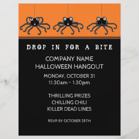 halloween-office-party-invitation-flyer-zazzle