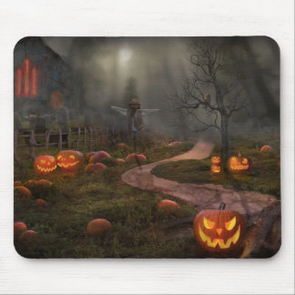 Halloween - On the eve of Halloween Mouse Pad