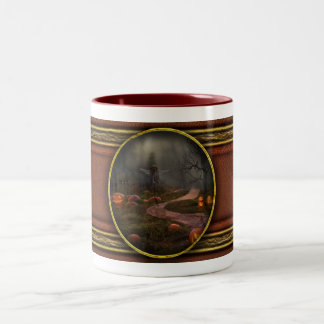 Halloween - On the eve of Halloween Two-Tone Coffee Mug