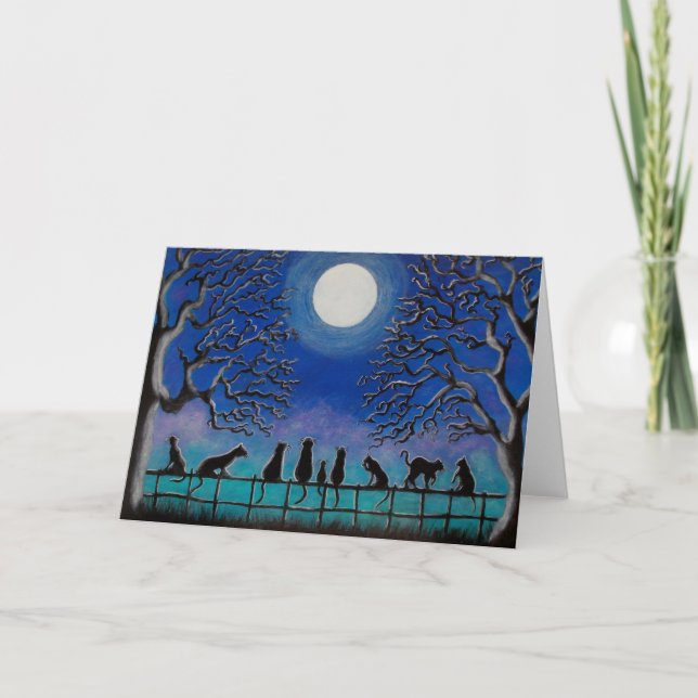 Halloween or any day Frameable Greeting Card (Front)