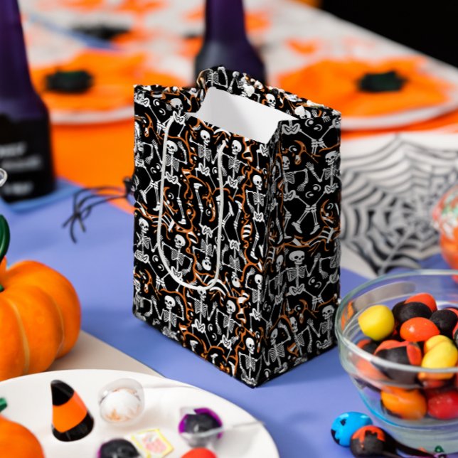 Halloween or Day of the Dead Party Medium Gift Bag (Creator Uploaded)