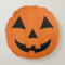 Halloween Orange Carved Happy Pumpkin Face
