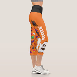 Halloween orange Pumpkin Leggings