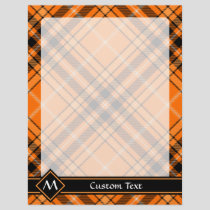 Halloween Orange Tartan