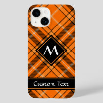 Halloween Orange Tartan Case-Mate iPhone 14 Case