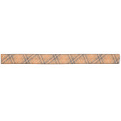 Halloween Orange Tartan Elastic Hair Tie (Unwrapped)