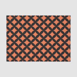 Halloween orange tissue paper gift bag stuffer