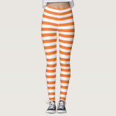 Halloween Striped Kids Leggings Witch Zebra Athletic Pants Spandex