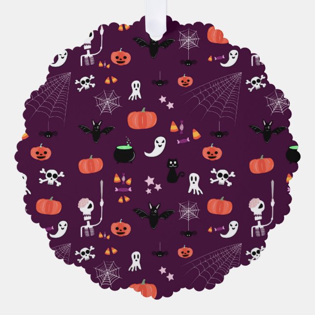 Halloween Ornament Card (Front)