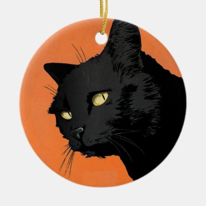 Halloween Ornaments - Glaring Cat