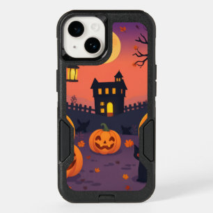Halloween OtterBox Case – Spooky Pumpkins & Cats