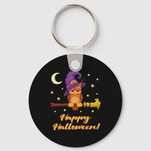 Halloween Owl  Keychain