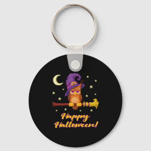 Halloween Owl Keychain