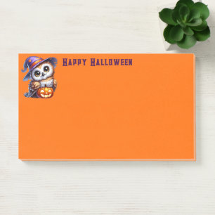 Halloween Owl Post Notes