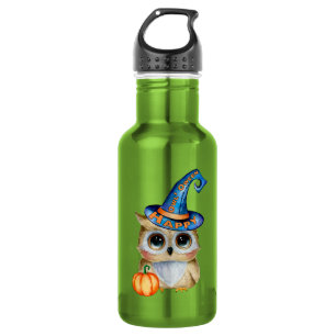 HALLOWEEN Owl Stainless Steel Water Bottle