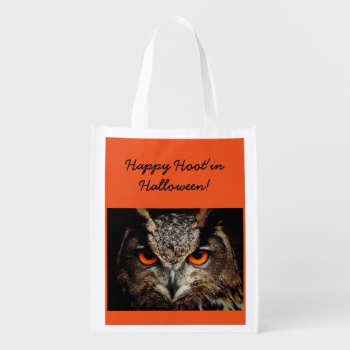 Halloween Owl Trick Or Treat Tote