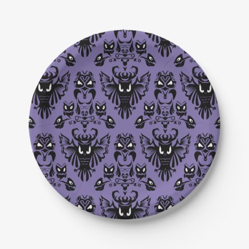 Halloween Owls Black and Purple Wicked Eyes Party Paper Plates