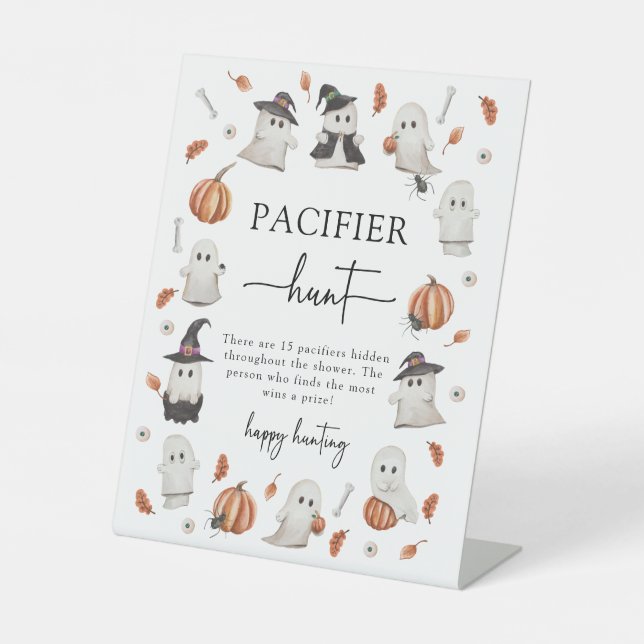 Halloween Pacifier Sign (Front)