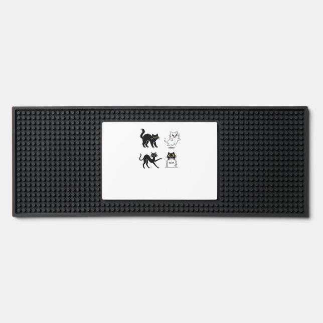 Halloween Pack  Spooky and Festive Graphic Bundle  Bar Mat (Front)