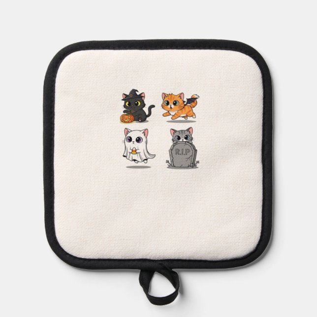 Halloween Pack  Spooky and Festive Graphic Bundle  Pot Holder (Front)