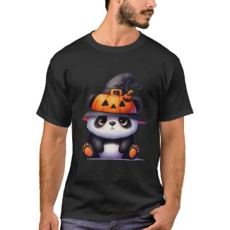 Halloween Panda Charm T-Shirt
