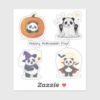 Halloween Panda Collection Sticker