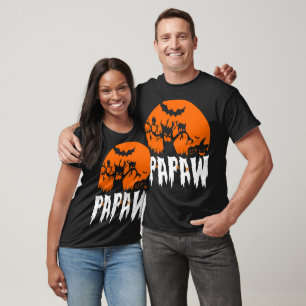 Halloween Papaw Scary 31st October Gift T-Shirt