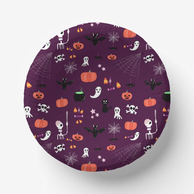 Halloween Paper Bowls (Front)
