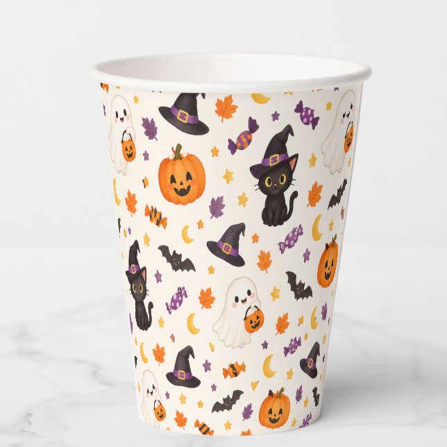 halloween paper cups (Back)
