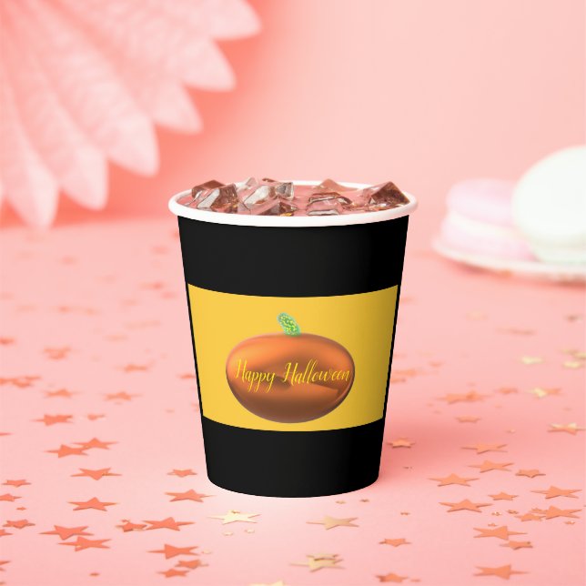 Halloween  paper cups (Insitu)
