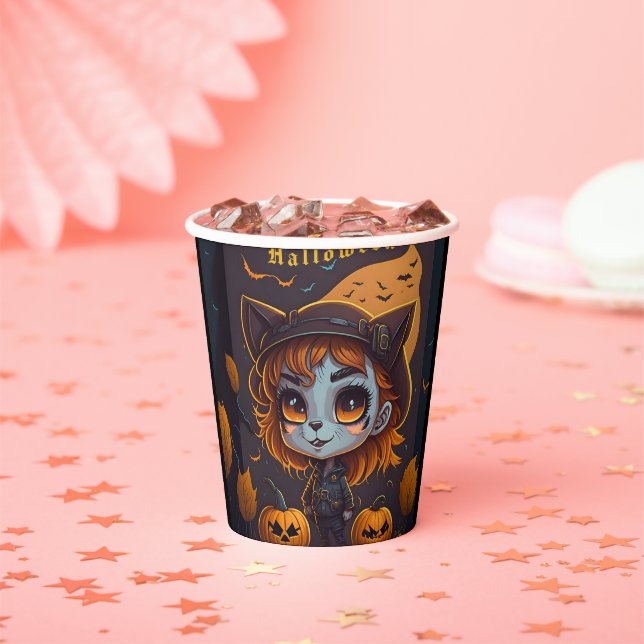 Halloween Paper Cups (Insitu)