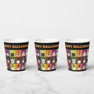 Halloween Paper Cups Guinea Pigs