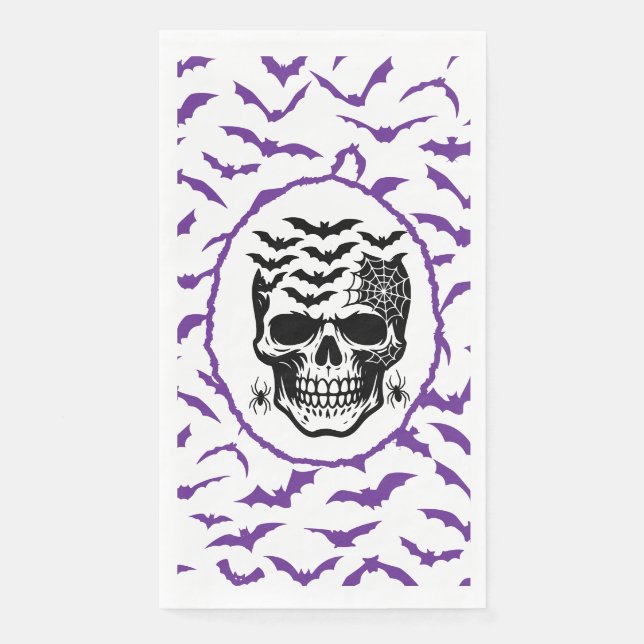 Halloween     paper guest towels (Front)