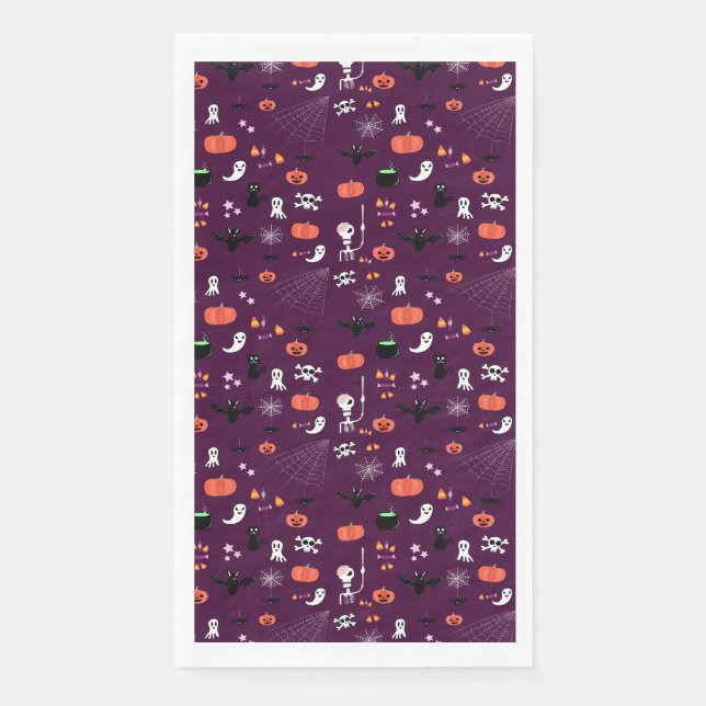 Halloween Paper Guest Towels (Front)
