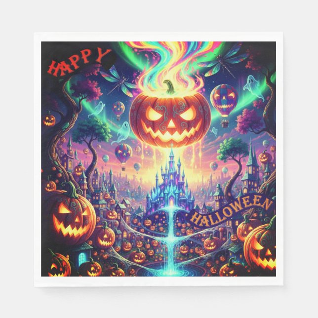 Halloween Paper Napkin (Front)