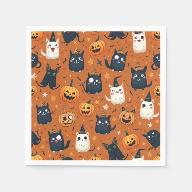 Halloween Paper Napkin (Front)