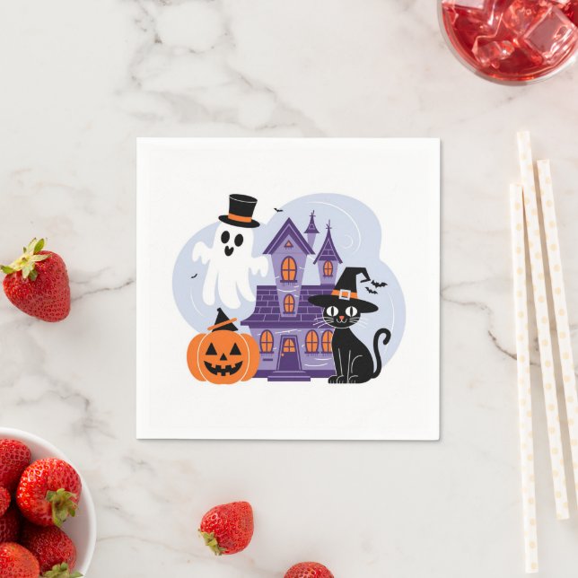 Halloween Paper Napkins (Insitu)