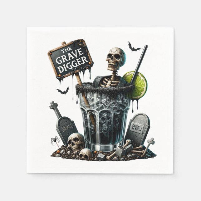 Halloween Paper  Napkins (Front)