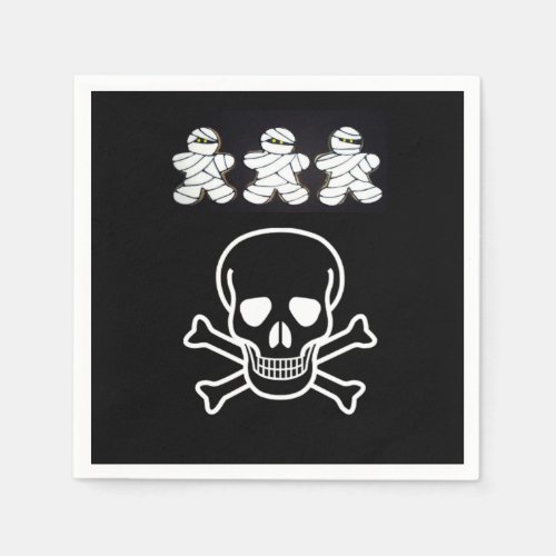 Halloween Paper Napkins Skull Napkins