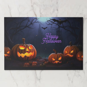 Halloween Paper Placemat