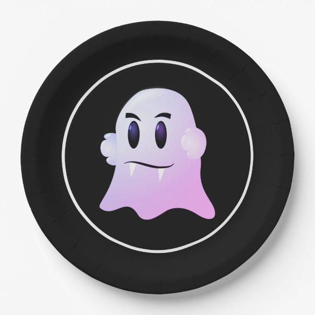 Halloween Paper Plate (Front)