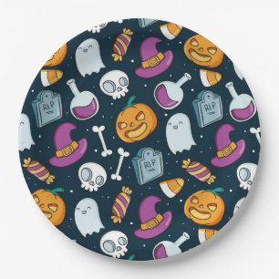 Halloween Paper Plates