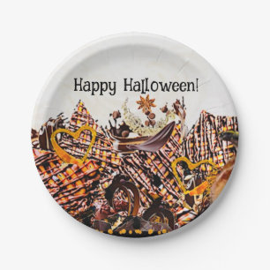 HALLOWEEN PAPER PLATES