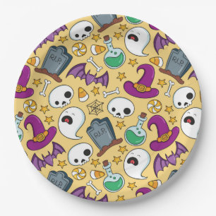 Halloween Paper Plates